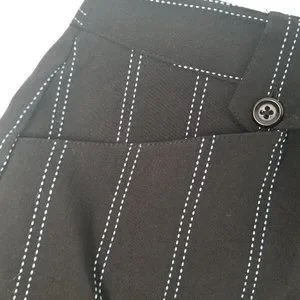 EP Pro Pants Jumpsuits Womens Ep Pro Black Blue Pin Stripe